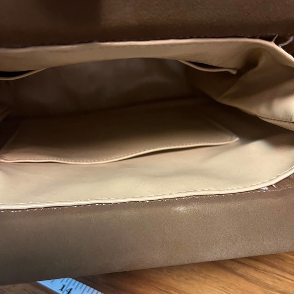 Vintage Road Runner Purse Tote Bag Embroidered Dessert Cottage Core Wooden - Picture 9 of 12